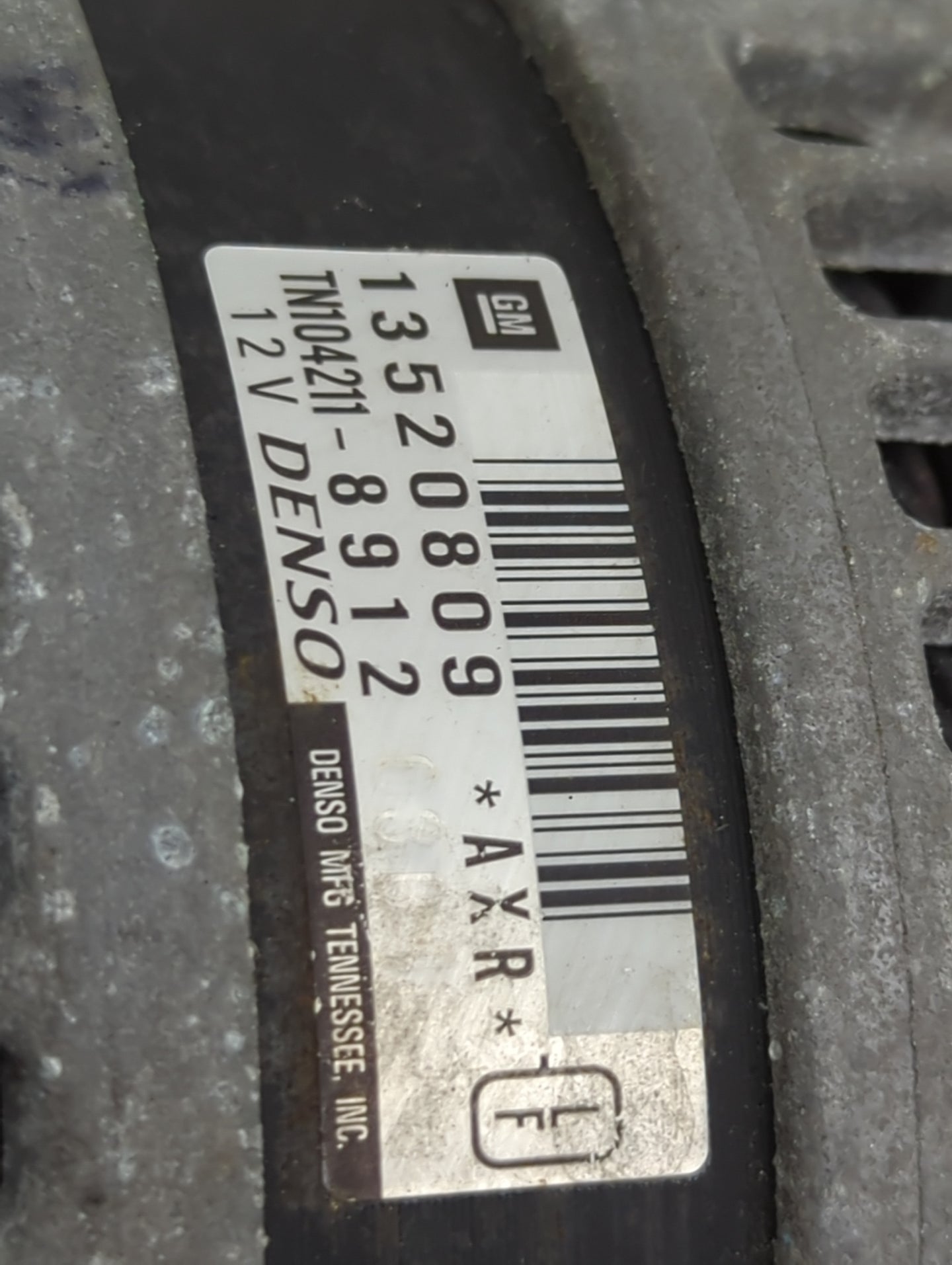 2017-2020 Cadillac Xt5 Alternator Replacement Generator Charging Assembly Engine OEM P/N:TN104211-8912 13520809 Fits OEM Use
