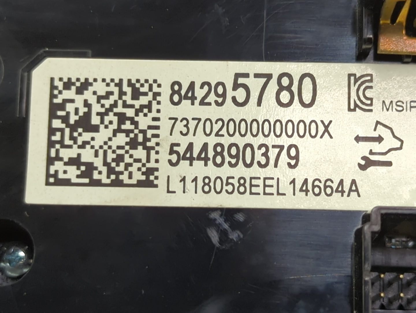 2018-2020 Cadillac Xt5 Climate Control Module Temperature AC/Heater Replacement P/N:84295780 544890379 Fits Fits 2018 2019 2