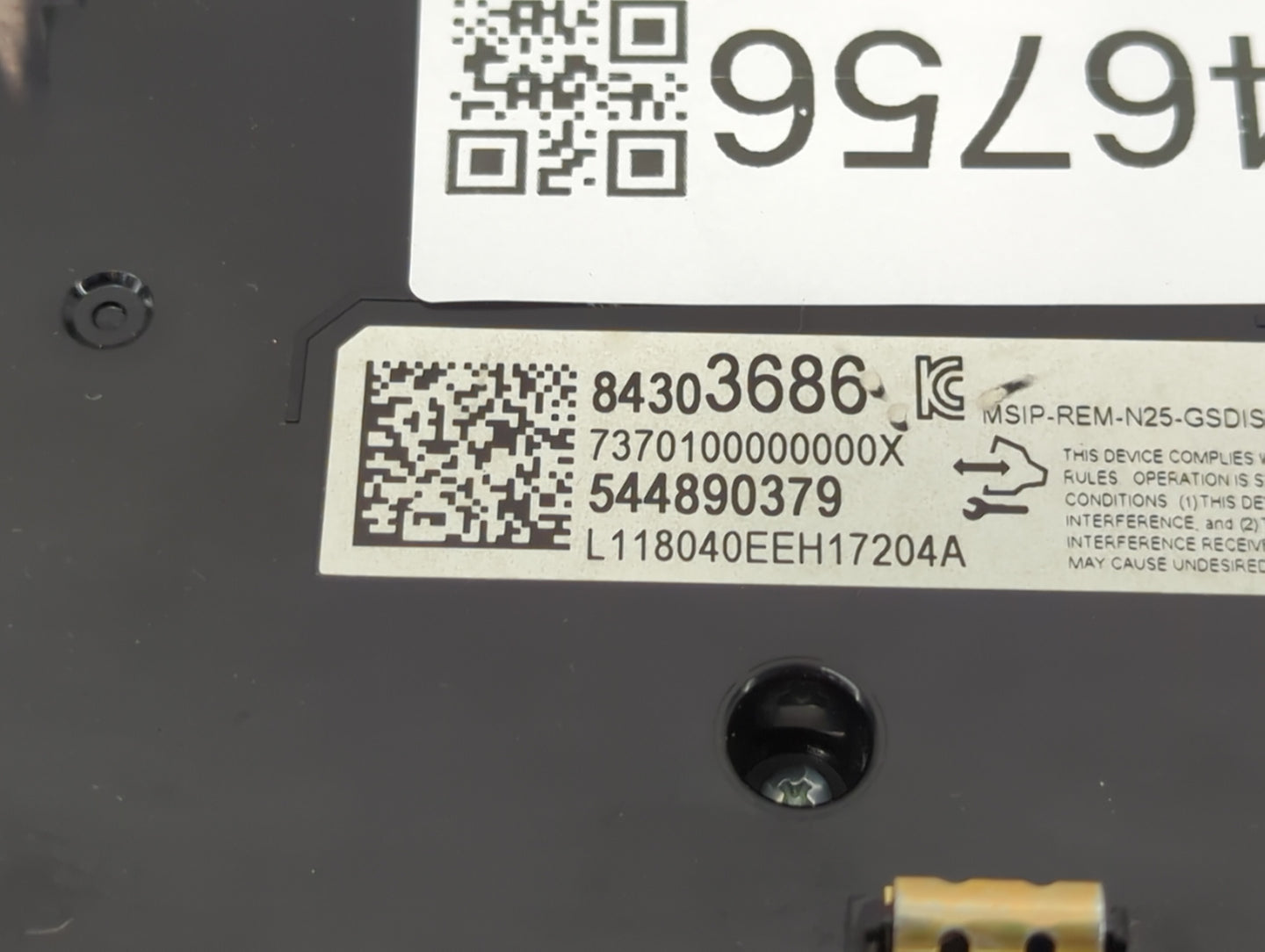 2018 Cadillac Xt5 Information Display Screen - Oemusedautoparts1.com