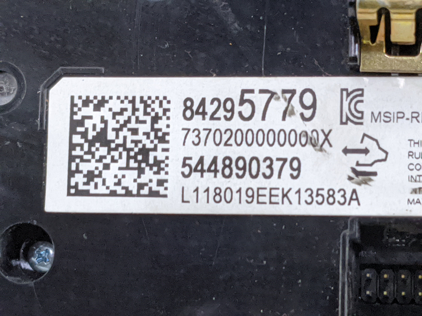 2017-2020 Cadillac Xt5 Climate Control Module Temperature AC/Heater Replacement P/N:84295779 737020000000X Fits OEM Used Aut