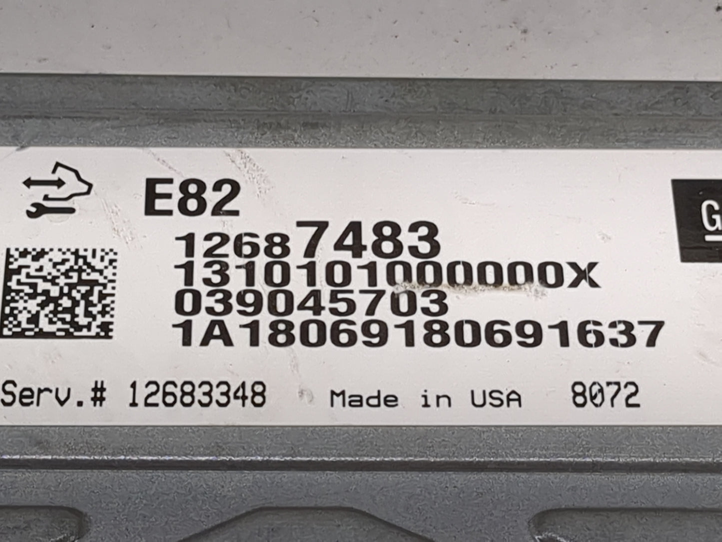 2017-2020 Cadillac Xt5 PCM Engine Control Computer ECU ECM PCU OEM P/N:12687483 12683348 Fits OEM Used Auto Parts - Oemuseda
