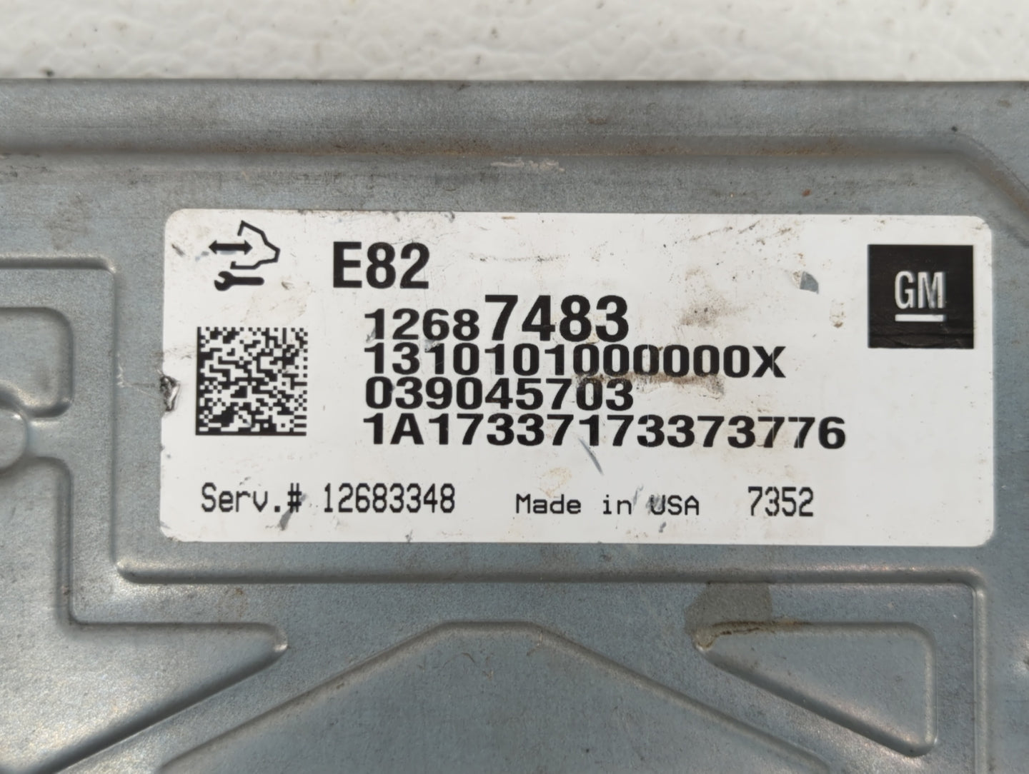 2017-2018 Cadillac Xt5 PCM Engine Control Computer ECU ECM PCU OEM P/N:12687483 12687296, 12697045 Fits Fits 2016 2017 2018 