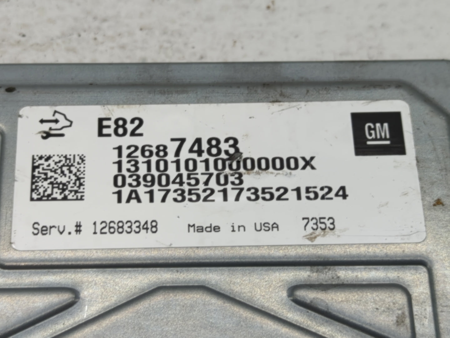 2017-2020 Cadillac Xt5 PCM Engine Control Computer ECU ECM PCU OEM P/N:12683348 12687483 Fits OEM Used Auto Parts - Oemuseda