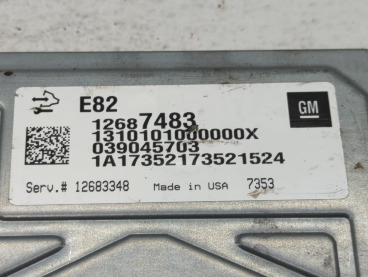 2017-2020 Cadillac Xt5 PCM Engine Control Computer ECU ECM PCU OEM P/N:12683348 12687483 Fits OEM Used Auto Parts - Oemuseda