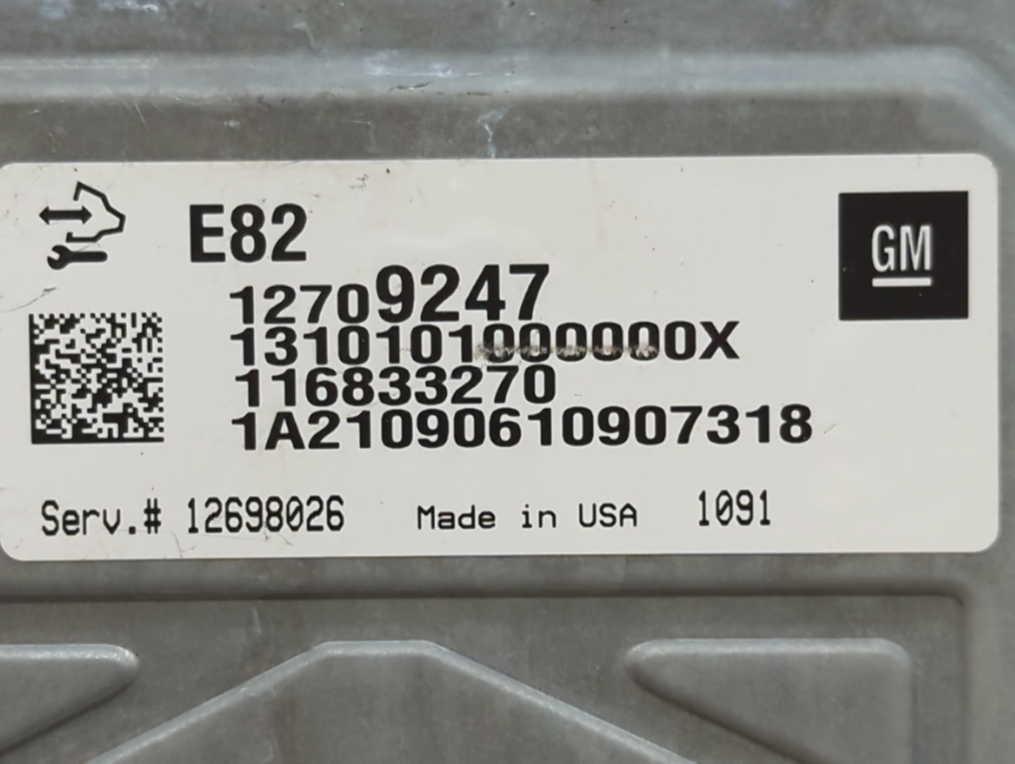 2017-2020 Cadillac Xt5 PCM Engine Control Computer ECU ECM PCU OEM P/N:12709247 12683348 Fits OEM Used Auto Parts - Oemuseda