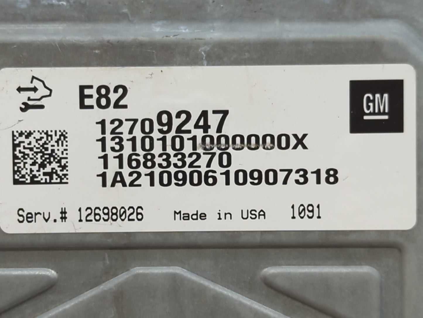 2017-2020 Cadillac Xt5 PCM Engine Control Computer ECU ECM PCU OEM P/N:12709247 12683348 Fits OEM Used Auto Parts - Oemuseda