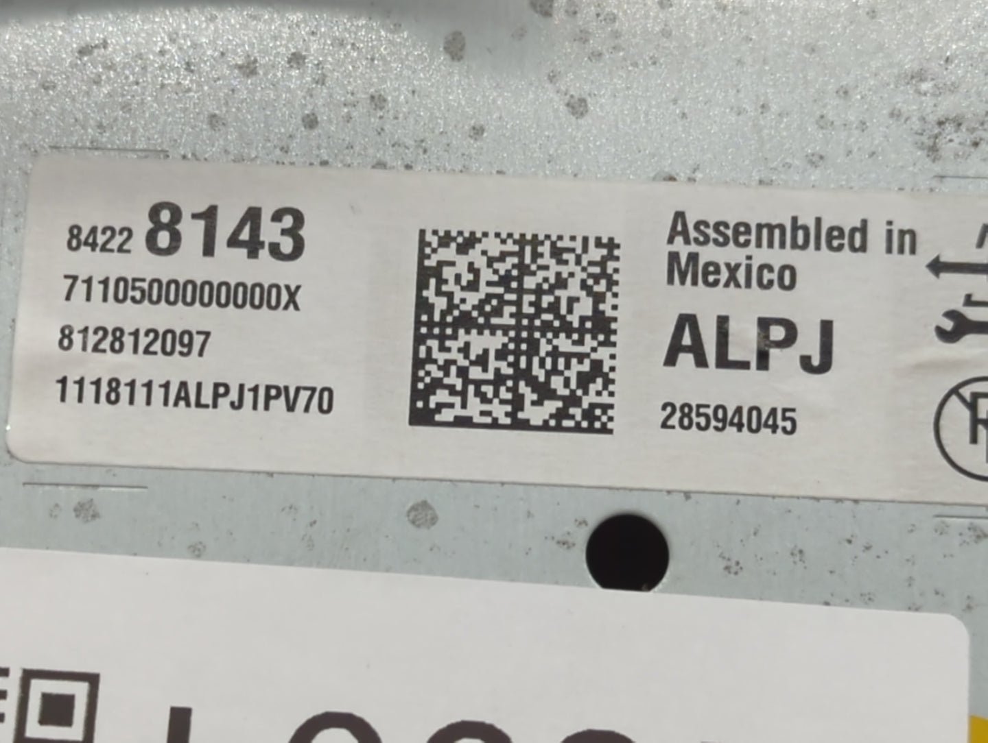 2018 Cadillac Xt5 Instrument Cluster Speedometer Gauges P/N:84228143 Fits OEM Used Auto Parts - Oemusedautoparts1.com