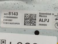 2018 Cadillac Xt5 Instrument Cluster Speedometer Gauges P/N:84228143 Fits OEM Used Auto Parts - Oemusedautoparts1.com