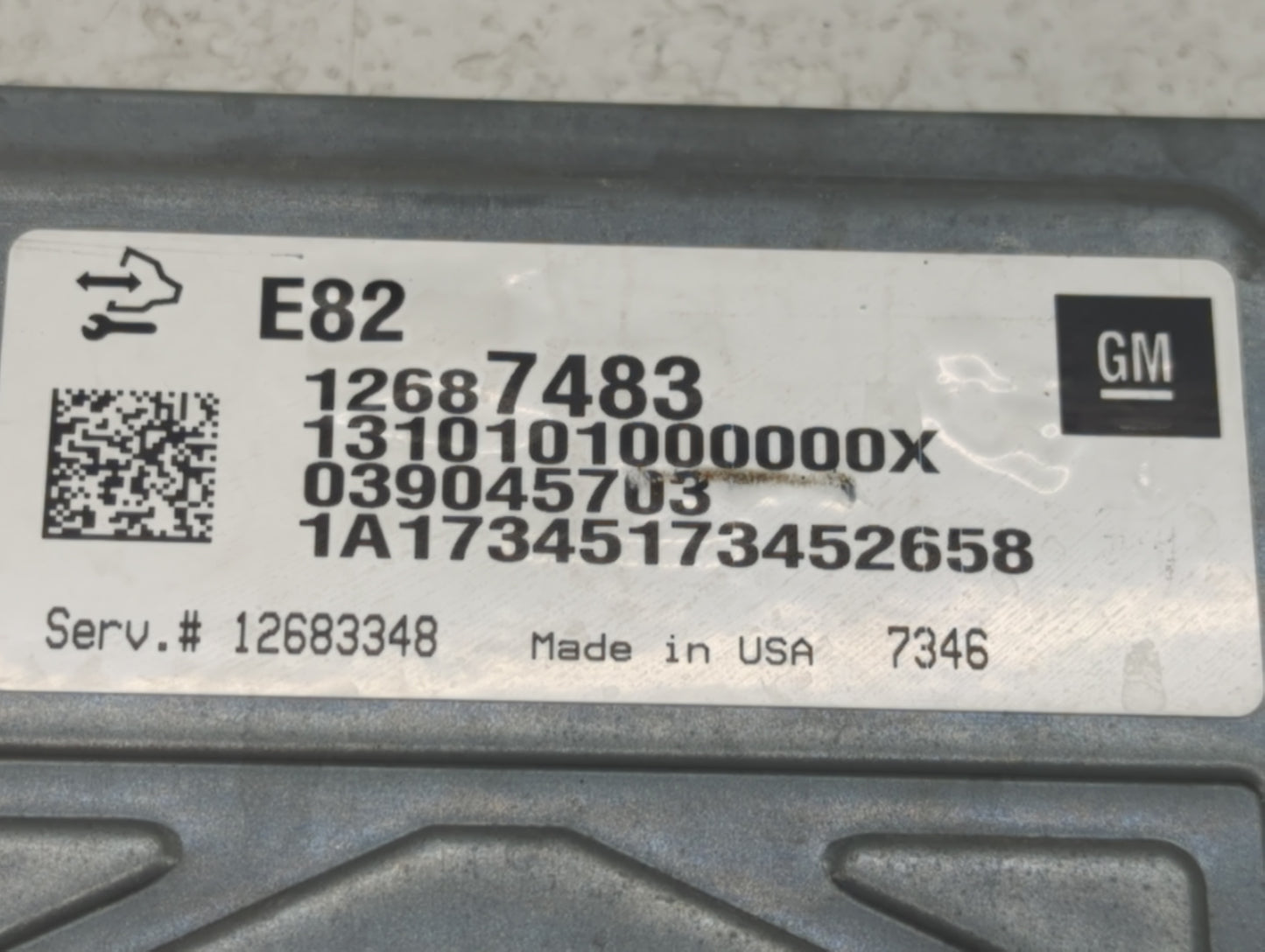 2017-2020 Cadillac Xt5 PCM Engine Control Computer ECU ECM PCU OEM P/N:12687483 Fits Fits 2016 2017 2018 2019 2020 2021 2022