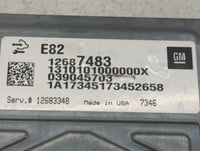 2017-2020 Cadillac Xt5 PCM Engine Control Computer ECU ECM PCU OEM P/N:12687483 Fits Fits 2016 2017 2018 2019 2020 2021 2022