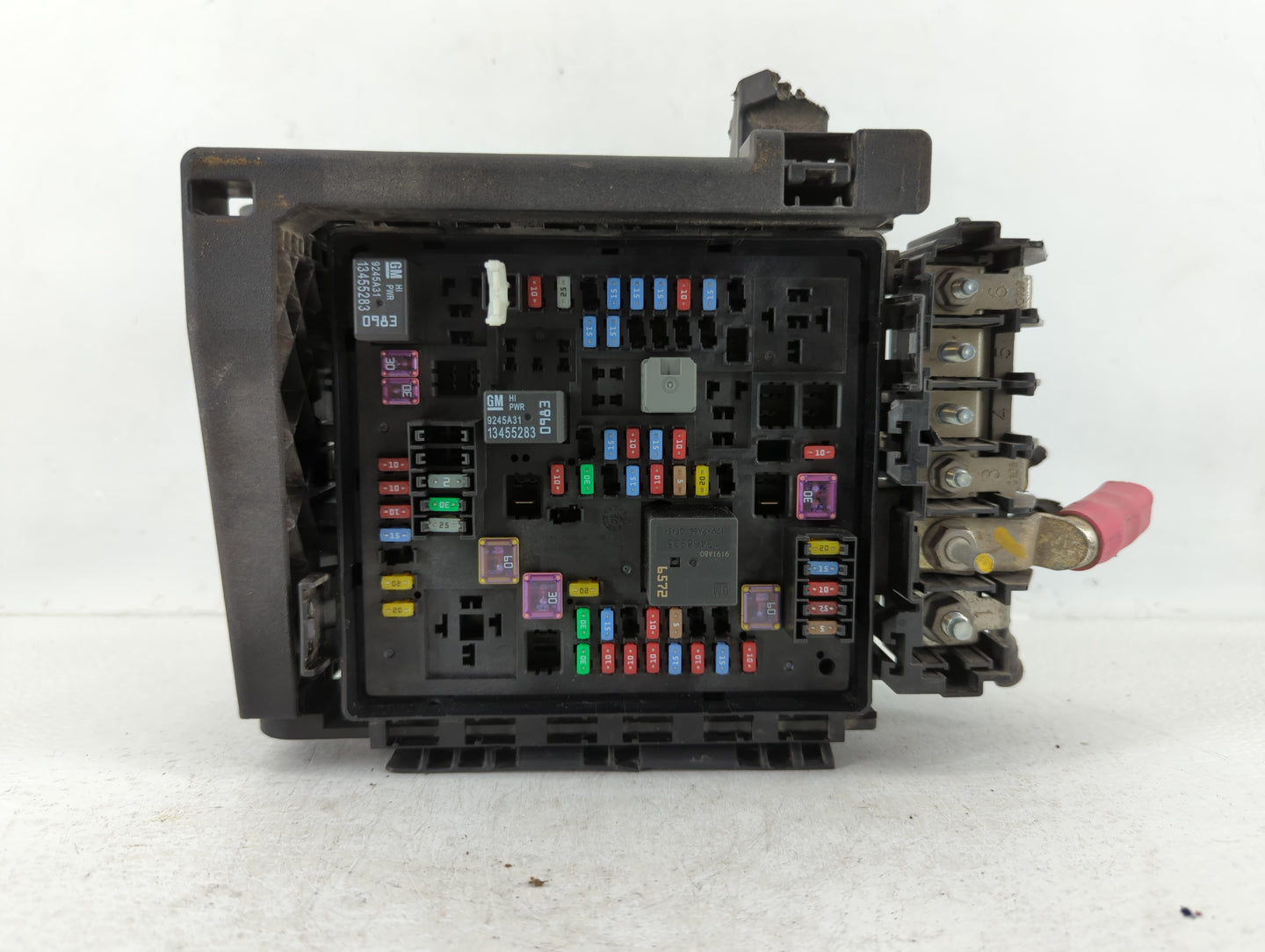 2017-2019 Cadillac Xt5 Fusebox Fuse Box Panel Relay Module P/N:PA66-GF13 7154-0936-30 Fits Fits 2017 2018 2019 OEM Used Auto