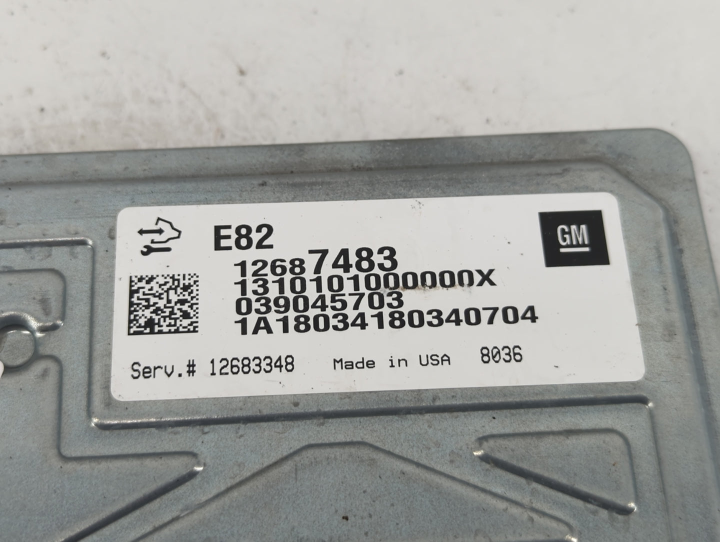 2017-2020 Cadillac Xt5 PCM Engine Control Computer ECU ECM PCU OEM P/N:12687483 Fits Fits 2016 2017 2018 2019 2020 2021 2022