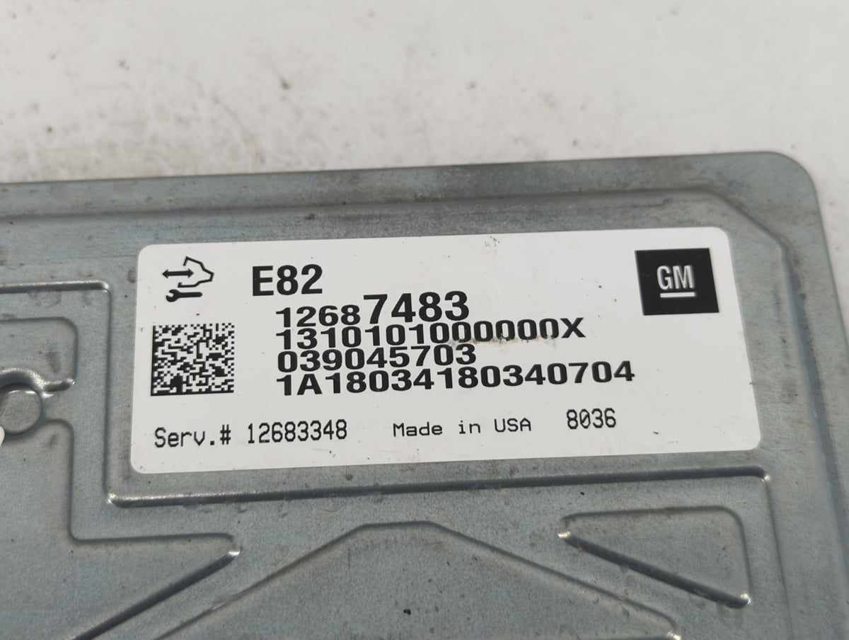 2017-2020 Cadillac Xt5 PCM Engine Control Computer ECU ECM PCU OEM P/N:12687483 Fits 2016 2017 2018 2019 2020 2021 2022 OEM 