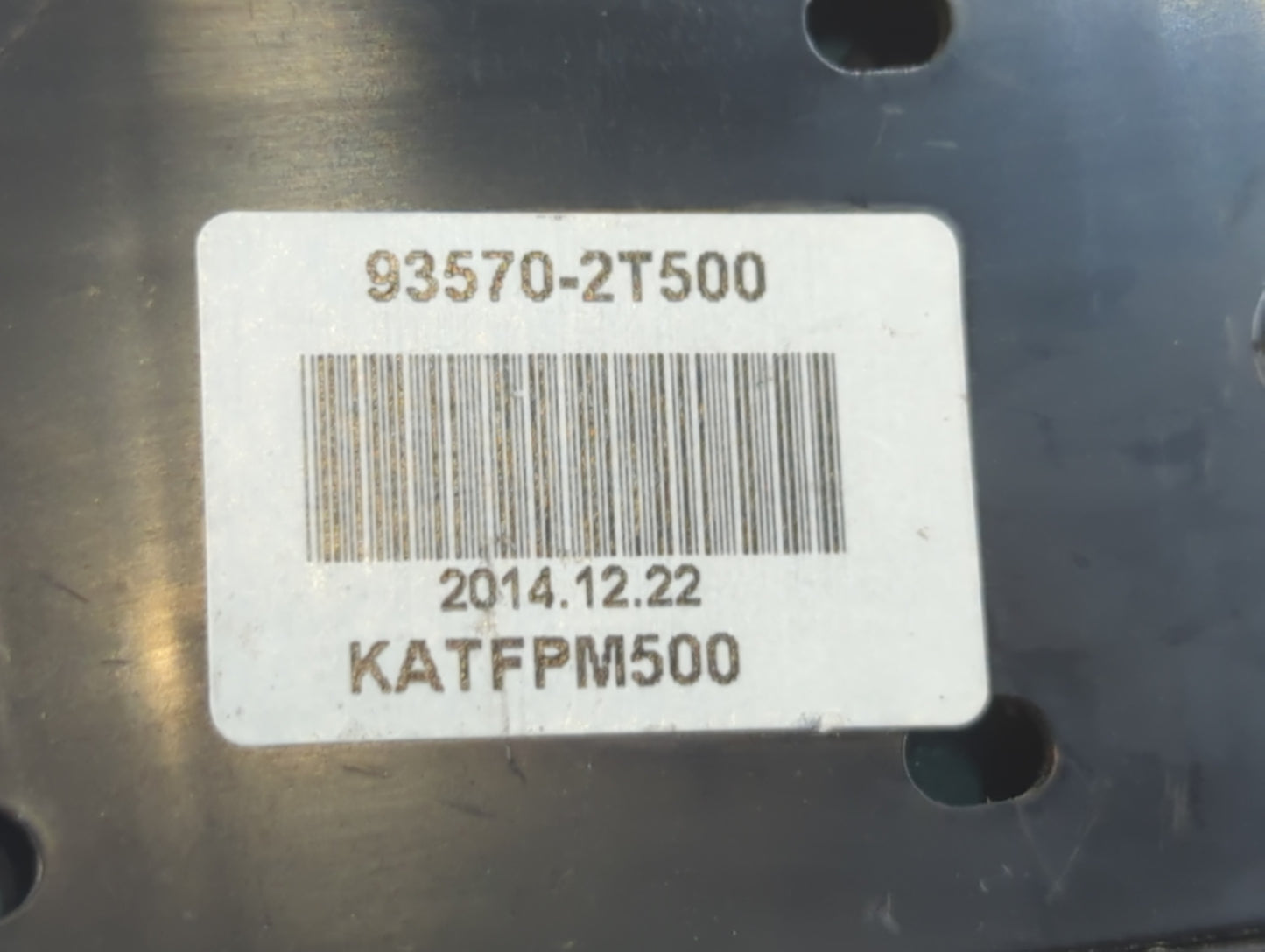 2017-2020 Cadillac Xt5 Master Power Window Switch Replacement Driver Side Left P/N:93570-2T500 Fits Fits 2017 2018 2019 2020