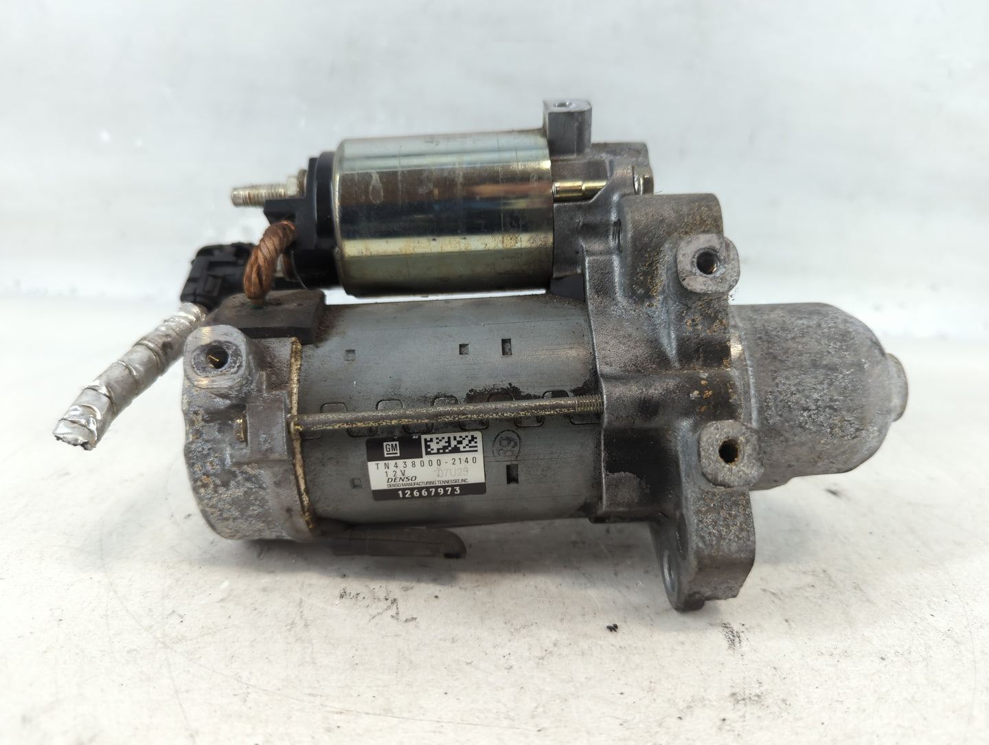 2017-2020 Cadillac Xt5 Car Starter Motor Solenoid OEM P/N:TN38000-2140 Fits Fits 2016 2017 2018 2019 2020 2021 2022 OEM Used