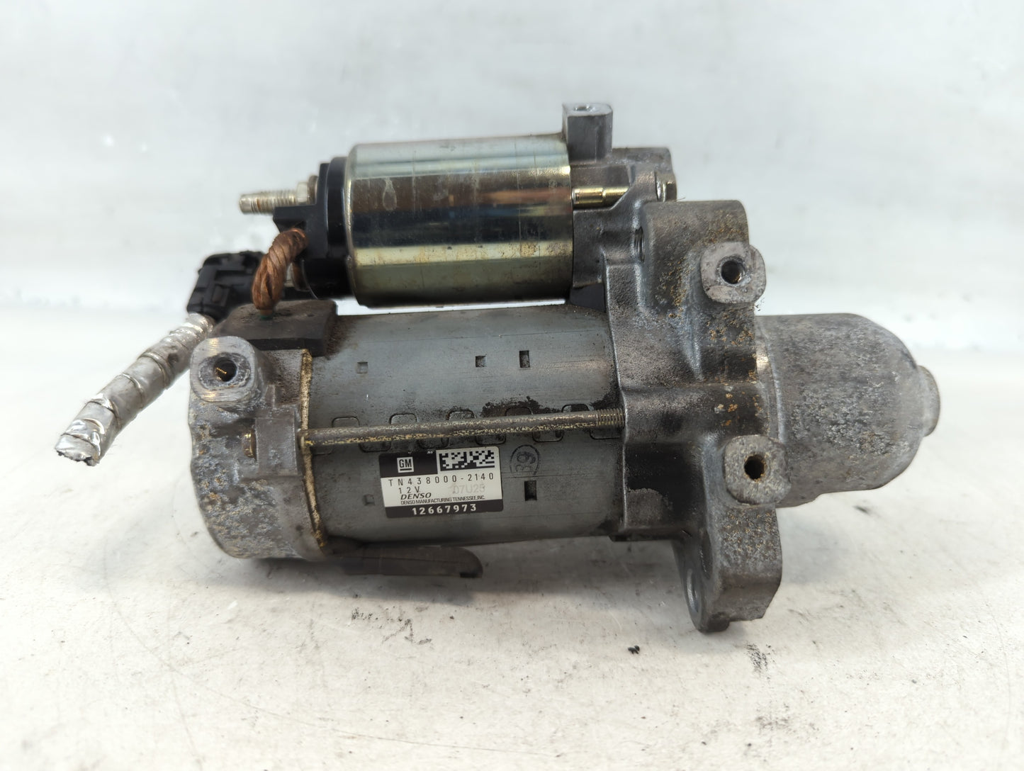2017-2020 Cadillac Xt5 Car Starter Motor Solenoid OEM P/N:TN38000-2140 Fits Fits 2016 2017 2018 2019 2020 2021 2022 OEM Used