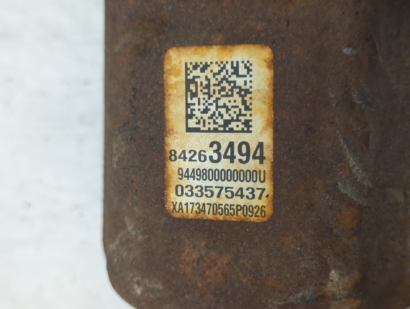 2018-2018 Cadillac Xt5 Axle Shaft Front Driver Cv C/v - Oemusedautoparts1.com