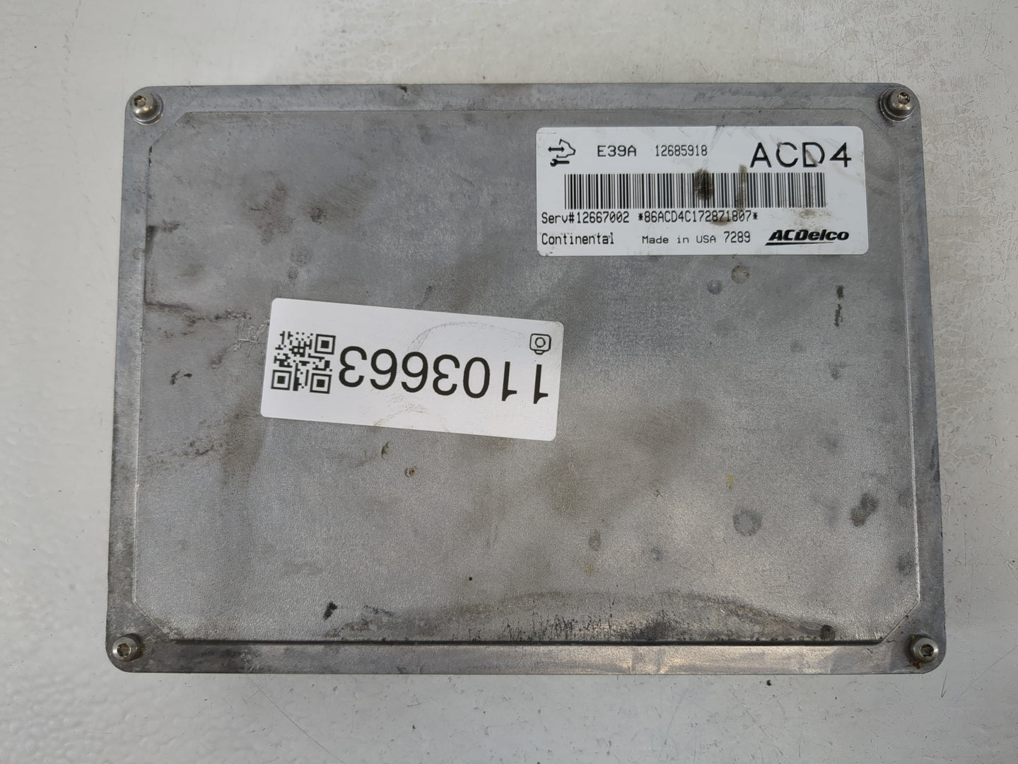 2017-2019 Cadillac Xts PCM Engine Control Computer ECU ECM PCU OEM P/N:12685918 E39A Fits Fits 2017 2018 2019 2020 OEM Used 
