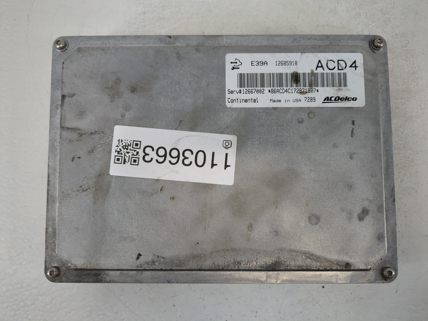 2017-2019 Cadillac Xts PCM Engine Control Computer ECU ECM PCU OEM P/N:12685918 E39A Fits Fits 2017 2018 2019 2020 OEM Used 