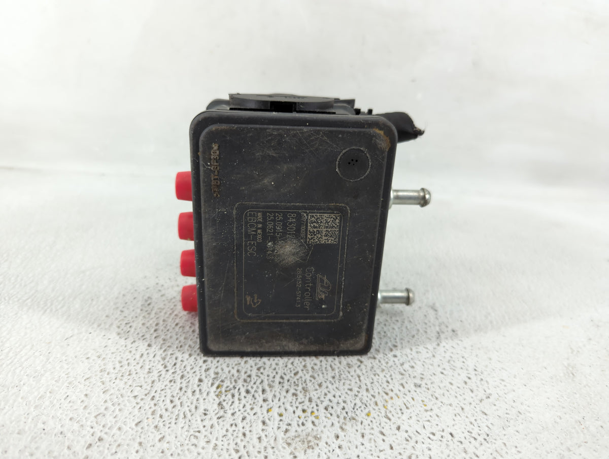 2018-2019 Cadillac Xts Anti-Lock Brake ABS Pump Module Actuator OEM P/N:84301232 84645016 Fits Fits 2018 2019 OEM Used Auto 