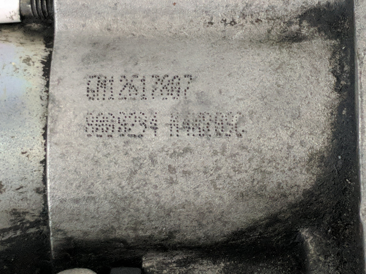2018 Cadillac Xts Car Starter Motor Solenoid OEM P/N:12617807 Fits Fits 2009 2010 2011 2012 2013 2014 2015 2016 2017 OEM Use
