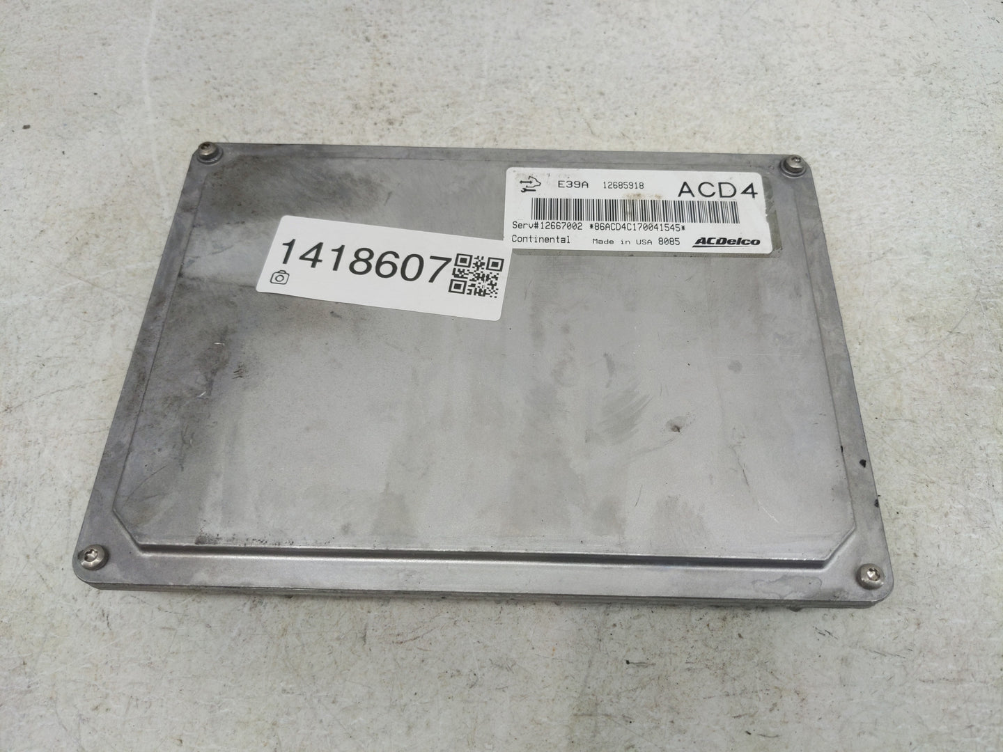 2017-2019 Cadillac Xts PCM Engine Control Computer ECU ECM PCU OEM P/N:12685918 Fits Fits 2017 2018 2019 2020 OEM Used Auto 