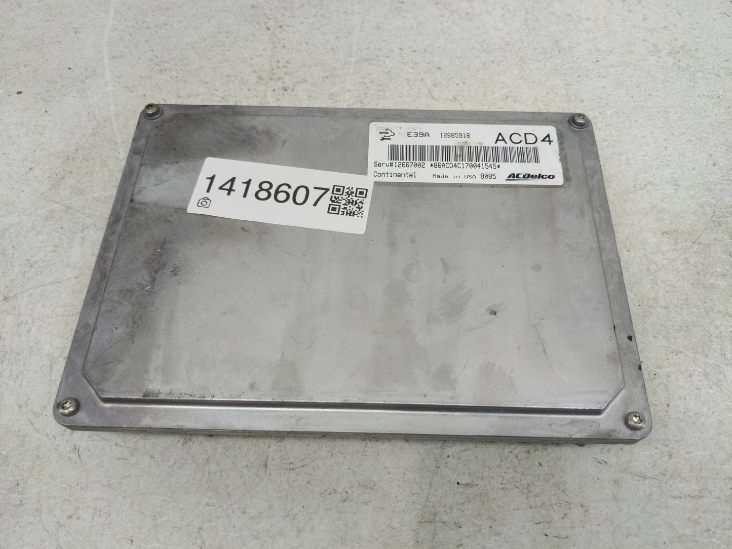 2017-2019 Cadillac Xts PCM Engine Control Computer ECU ECM PCU OEM P/N:12685918 Fits Fits 2017 2018 2019 2020 OEM Used Auto 