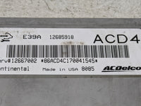 2017-2019 Cadillac Xts PCM Engine Control Computer ECU ECM PCU OEM P/N:12685918 Fits Fits 2017 2018 2019 2020 OEM Used Auto 