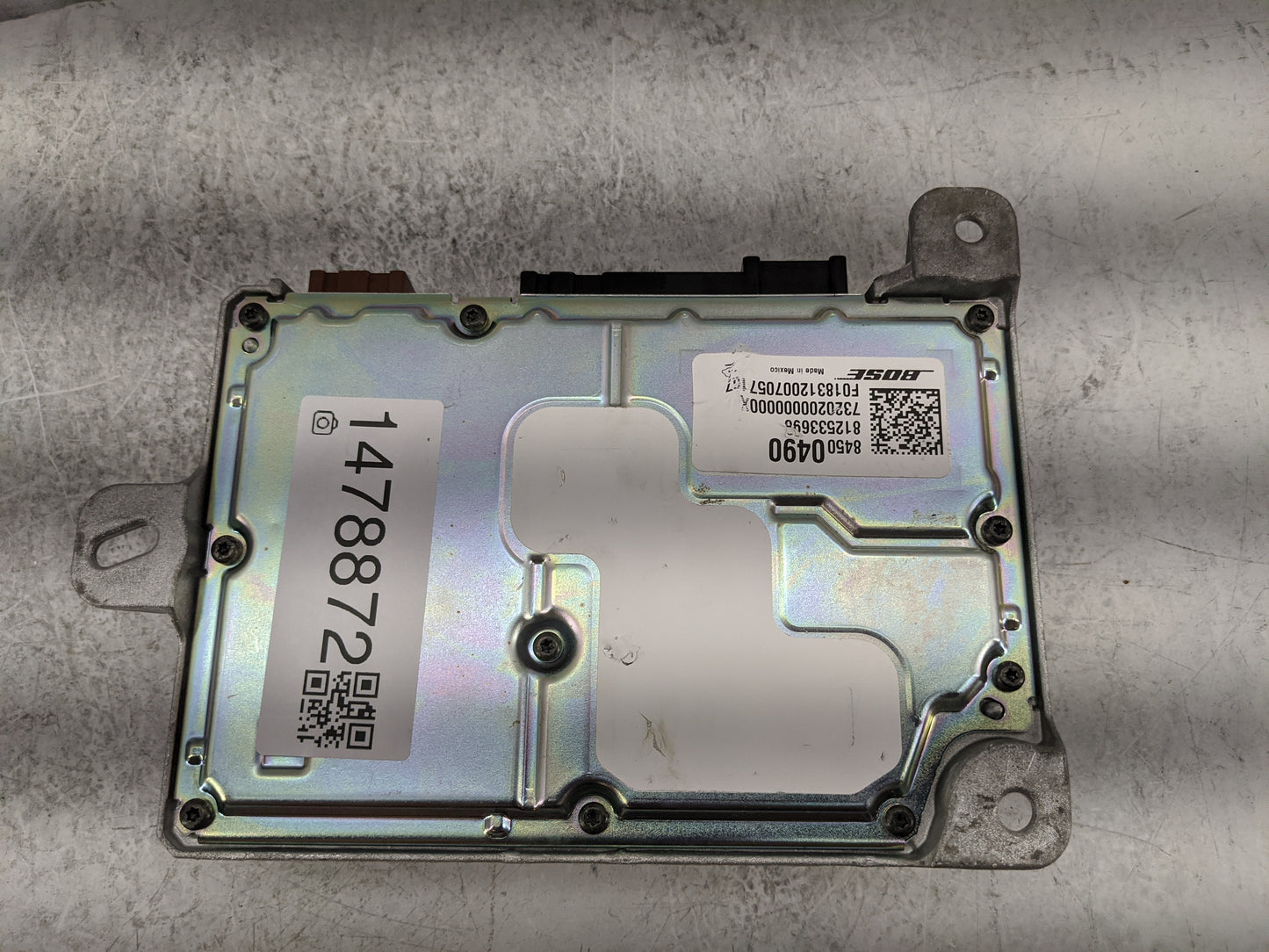 2019-2019 Cadillac Xts Radio Speaker Amplifier 84500490|81253369 - Oemusedautoparts1.com