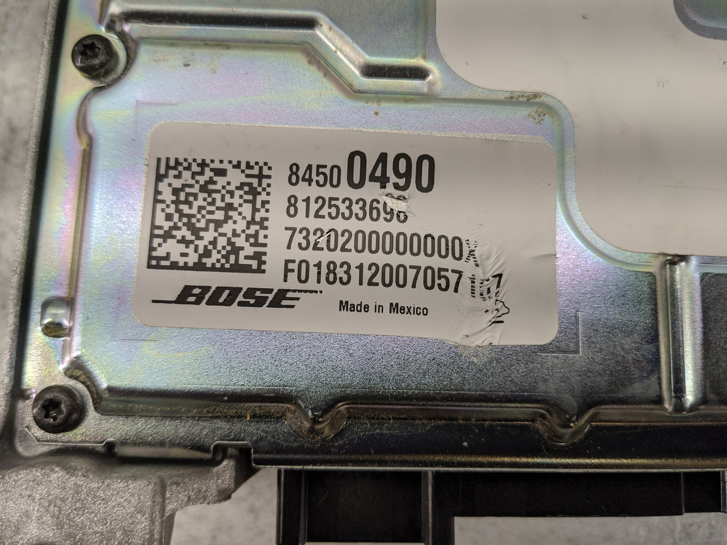 2019-2019 Cadillac Xts Radio Speaker Amplifier 84500490|81253369 - Oemusedautoparts1.com