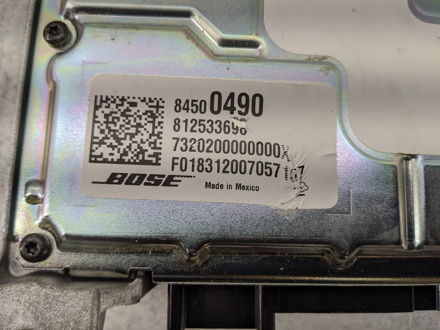 2019-2019 Cadillac Xts Radio Speaker Amplifier 84500490|81253369 - Oemusedautoparts1.com