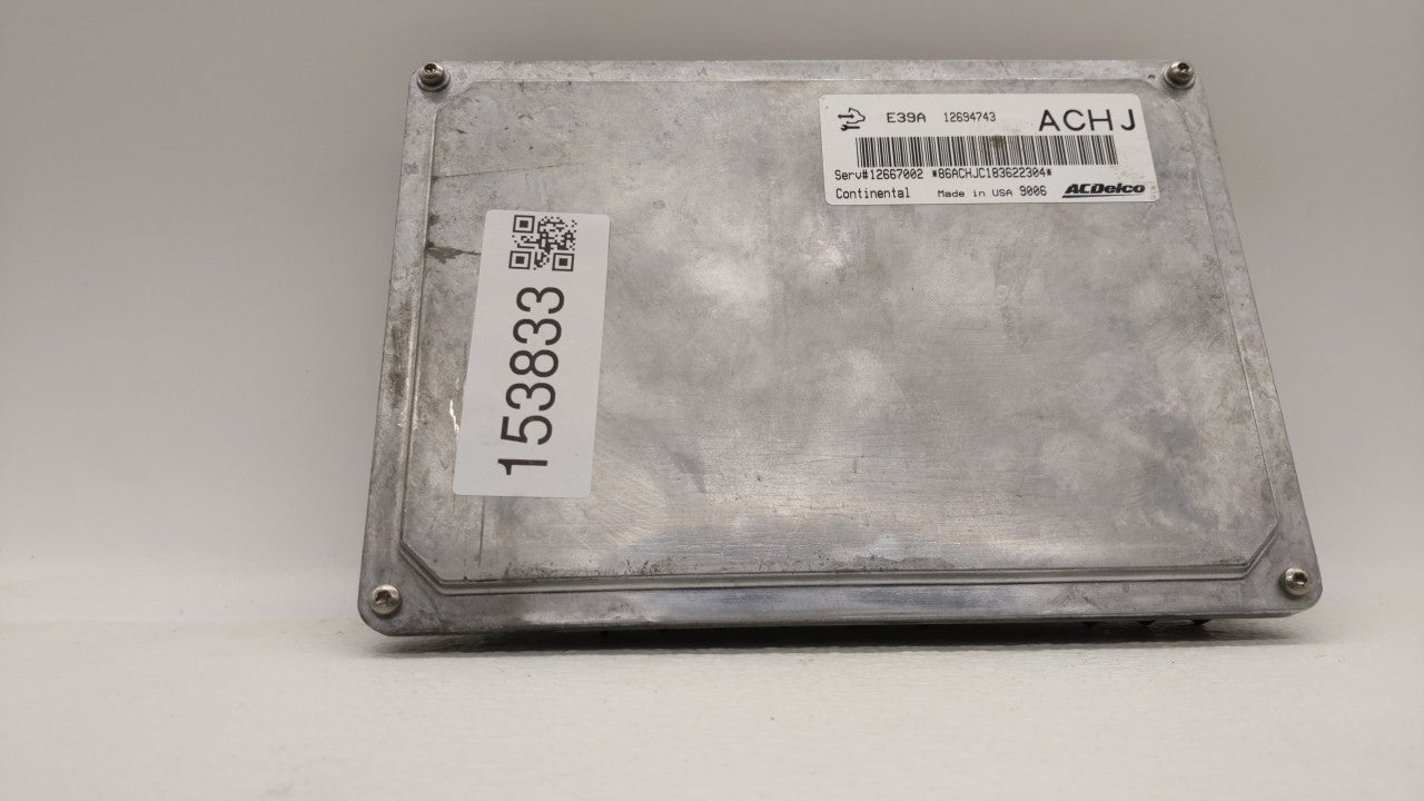 2017-2019 Cadillac Xts PCM Engine Control Computer ECU ECM PCU OEM P/N:12667189 12670801, 12694743 Fits Fits 2017 2018 2019 