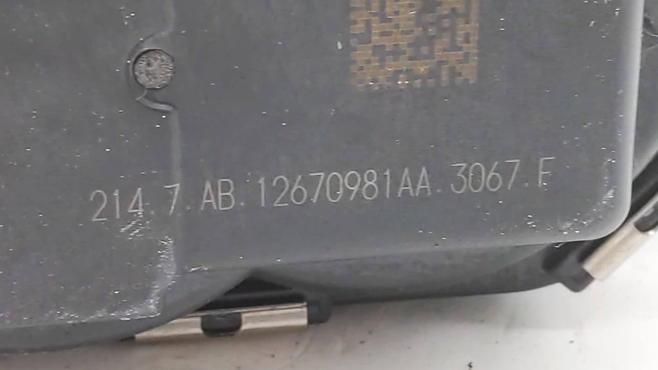 2013-2019 Cadillac Xts Throttle Body P/N:12632172BA 12670981AA Fits Fits 2012 2013 2014 2015 2016 2017 2018 2019 OEM Used Au