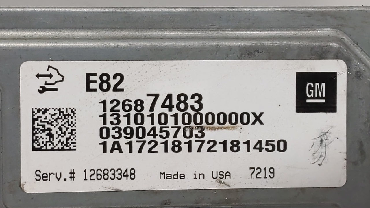 2018 Cadillac Xts PCM Engine Control Computer ECU ECM PCU OEM P/N:12698026 12673932, 12708794, 12708809 Fits Fits 2016 2017 