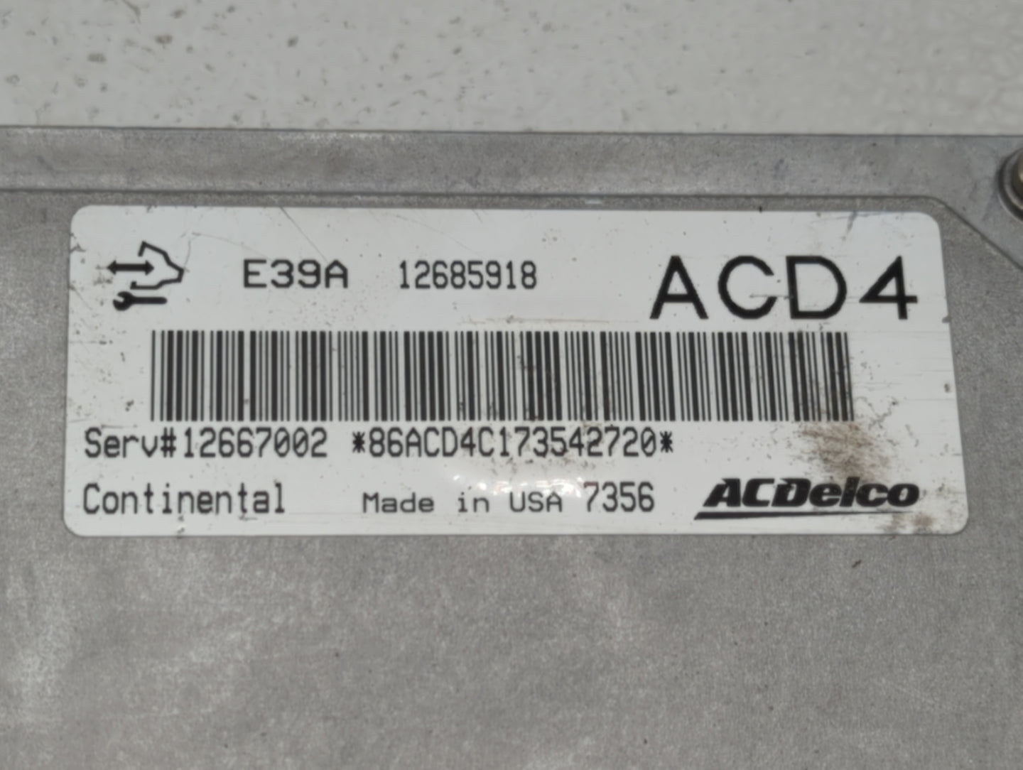 2017-2019 Cadillac Xts PCM Engine Control Computer ECU ECM PCU OEM P/N:12667002 12694743, 12685918 Fits Fits 2017 2018 2019 