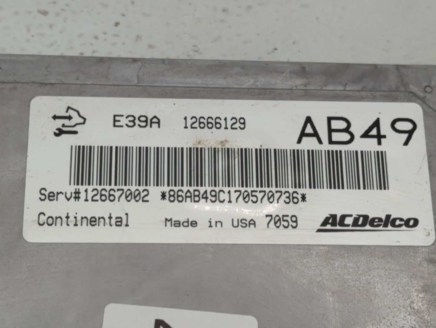 2017-2019 Cadillac Xts PCM Engine Control Computer ECU ECM PCU OEM P/N:12667189 12667002, 12685918 Fits Fits 2017 2018 2019 