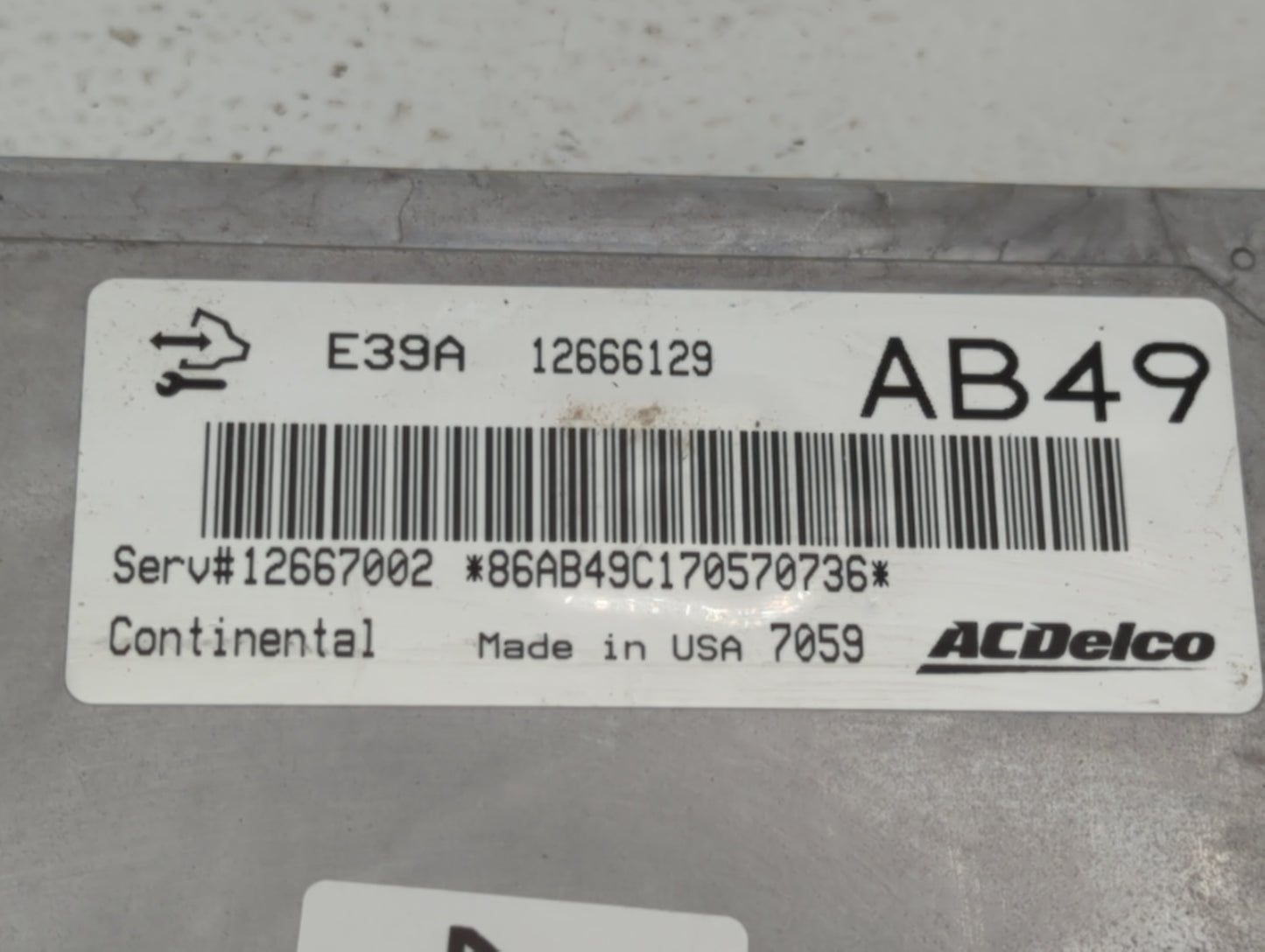 2017-2019 Cadillac Xts PCM Engine Control Computer ECU ECM PCU OEM P/N:12667189 12667002, 12685918 Fits Fits 2017 2018 2019 