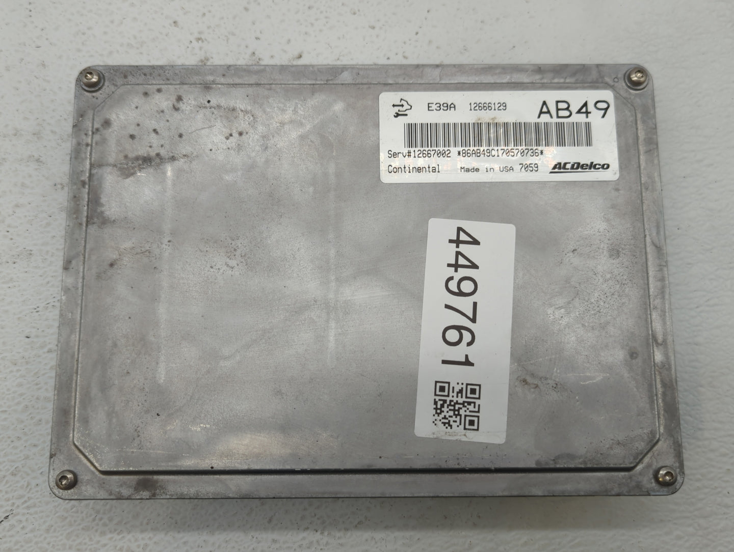 2017-2019 Cadillac Xts PCM Engine Control Computer ECU ECM PCU OEM P/N:12667189 12667002, 12685918 Fits Fits 2017 2018 2019 