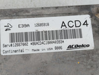 2017-2019 Cadillac Xts PCM Engine Control Computer ECU ECM PCU OEM P/N:12667189 12667002, 12685918 Fits Fits 2017 2018 2019 