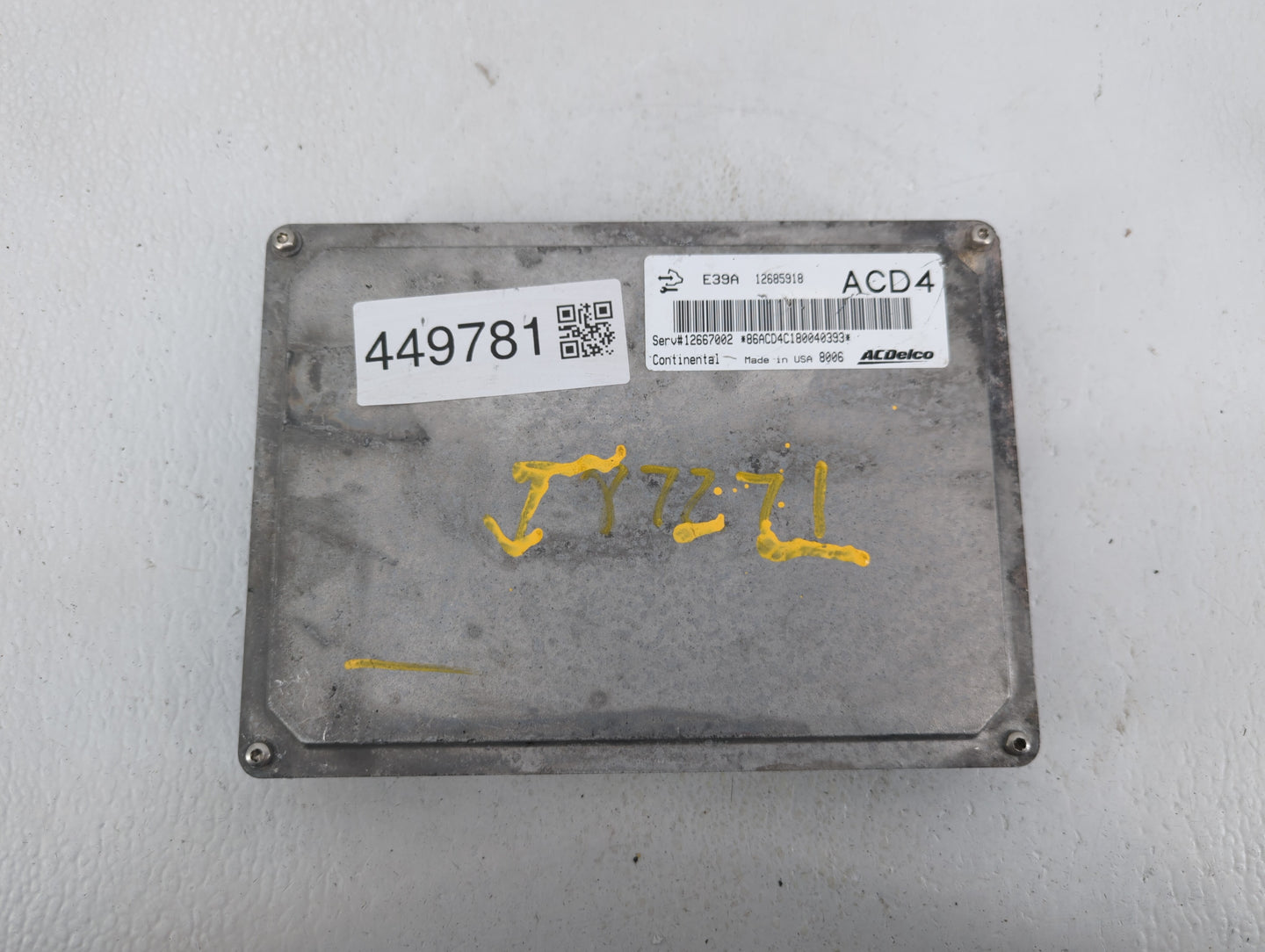 2017-2019 Cadillac Xts PCM Engine Control Computer ECU ECM PCU OEM P/N:12667189 12667002, 12685918 Fits Fits 2017 2018 2019 