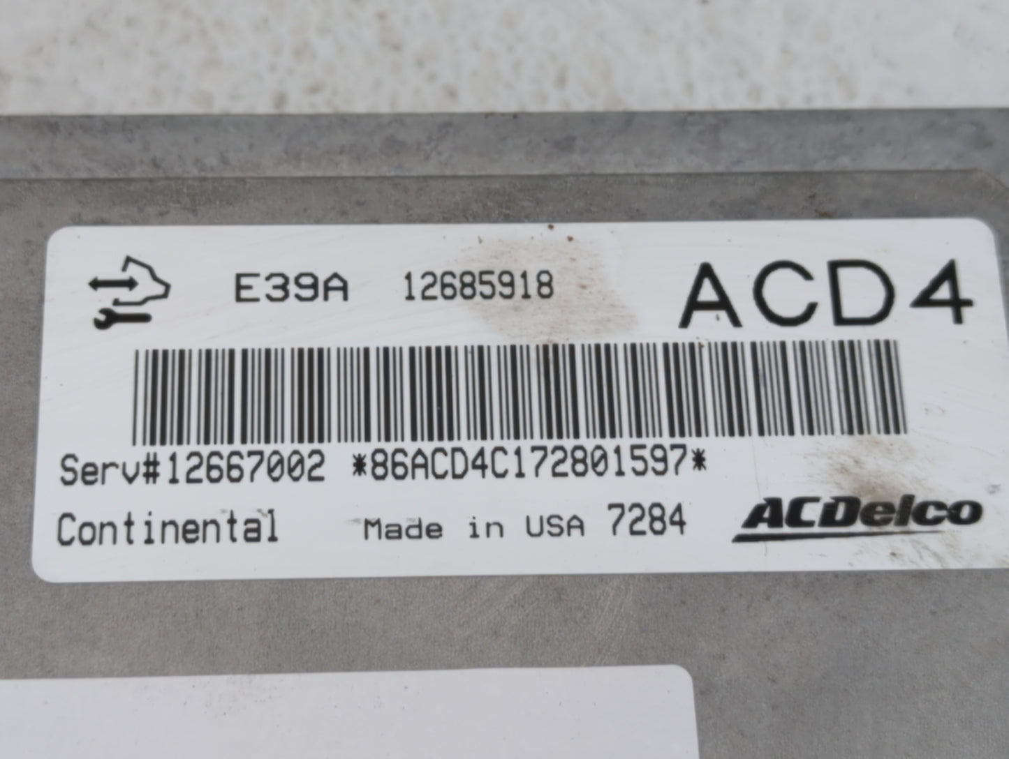 2017-2019 Cadillac Xts PCM Engine Control Computer ECU ECM PCU OEM P/N:12667189 12667002, 12685918 Fits Fits 2017 2018 2019 