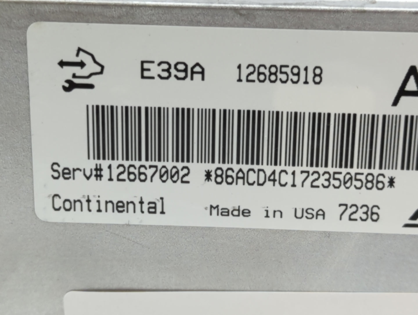 2017-2019 Cadillac Xts PCM Engine Control Computer ECU ECM PCU OEM P/N:12685918 Fits Fits 2017 2018 2019 2020 OEM Used Auto 