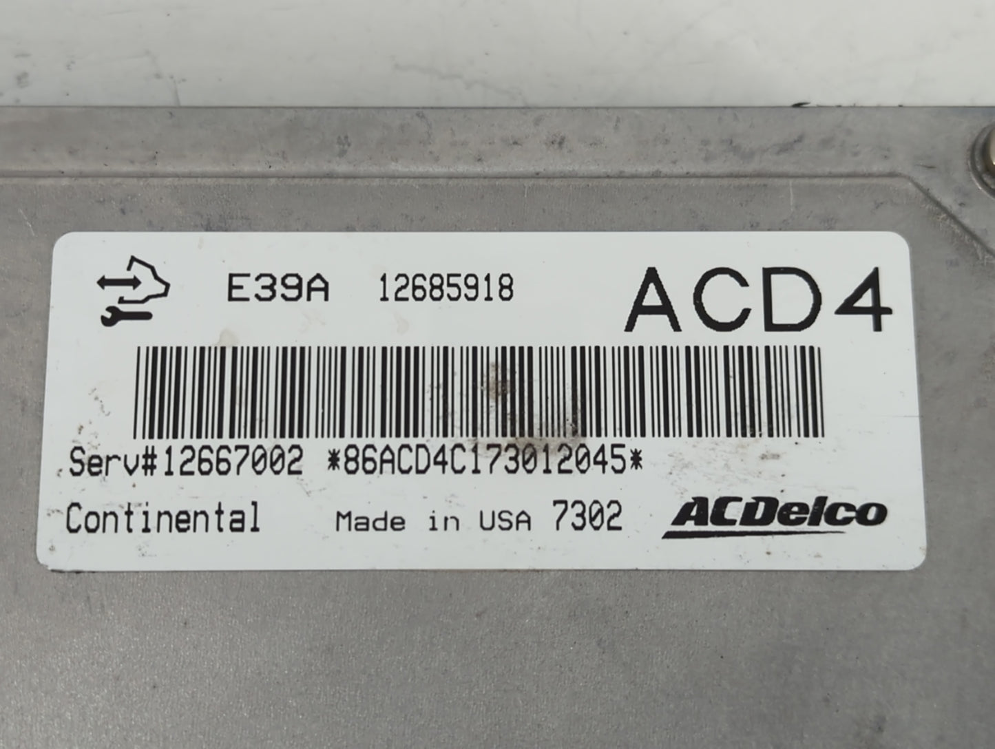 2017-2019 Cadillac Xts PCM Engine Control Computer ECU ECM PCU OEM P/N:12667002 E39A 12685918 Fits Fits 2017 2018 2019 2020 
