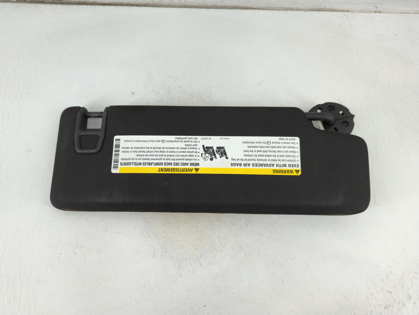 2021 Chevrolet Camaro Sun Visor Shade Replacement Passenger Right Mirror Fits OEM Used Auto Parts - Oemusedautoparts1.com