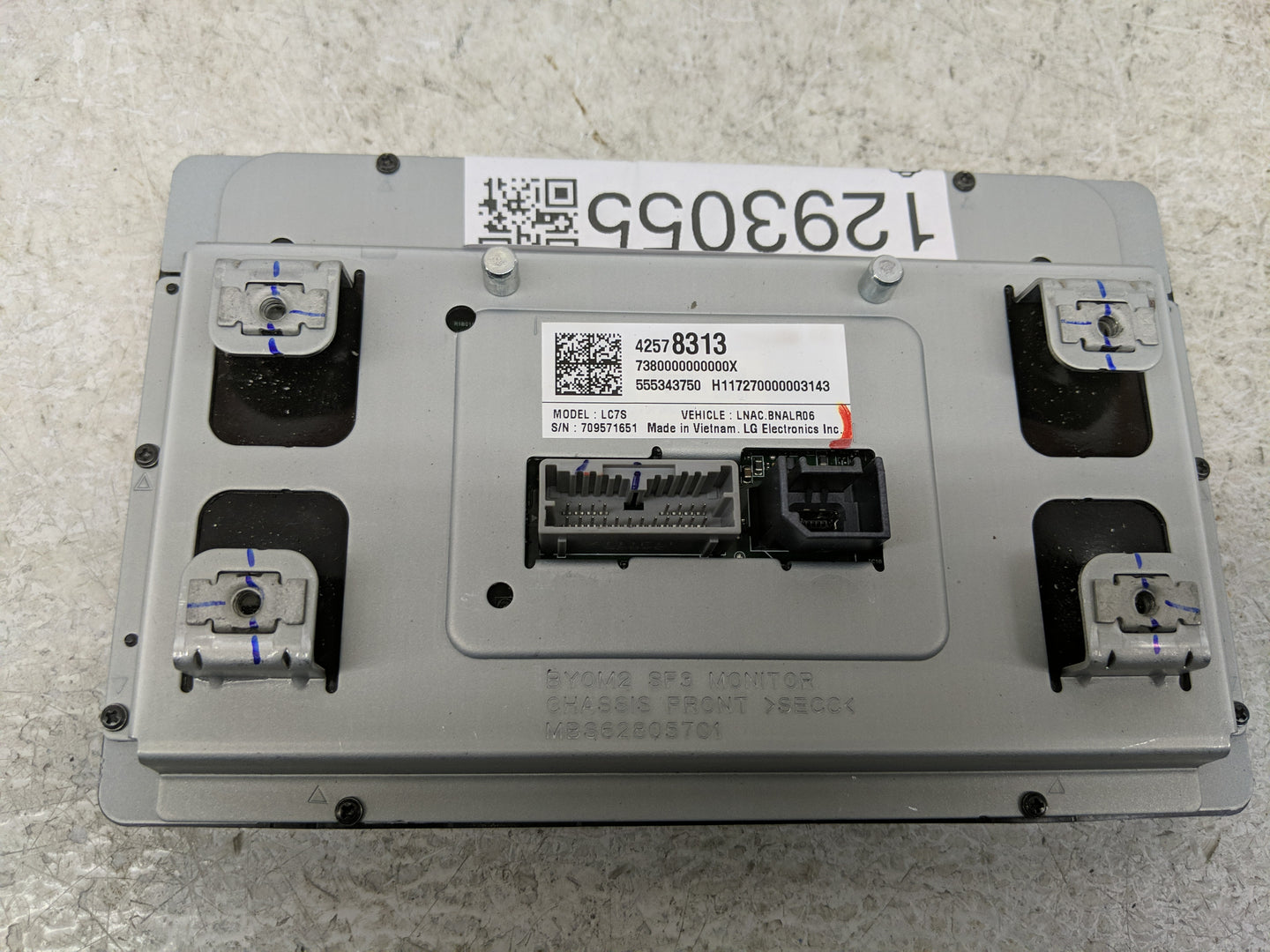Chevrolet Camaro Information-gps-tv Control Module 42578313 - Oemusedautoparts1.com