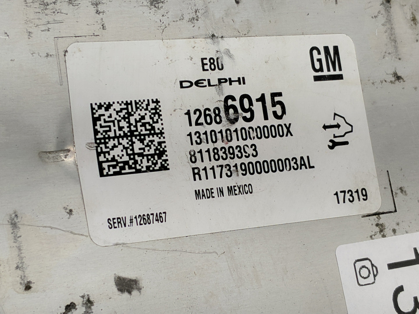 2018-2020 Chevrolet Camaro PCM Engine Control Computer ECU ECM PCU OEM P/N:12686915 Fits Fits 2017 2018 2019 2020 2021 2022 