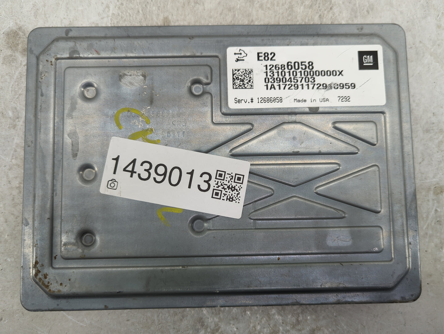 2016-2021 Chevrolet Camaro PCM Engine Control Computer ECU ECM PCU OEM P/N:12686058 Fits Fits 2016 2017 2018 2019 2020 2021 