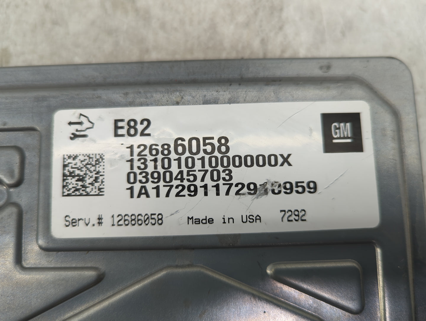 2016-2021 Chevrolet Camaro PCM Engine Control Computer ECU ECM PCU OEM P/N:12686058 Fits Fits 2016 2017 2018 2019 2020 2021 