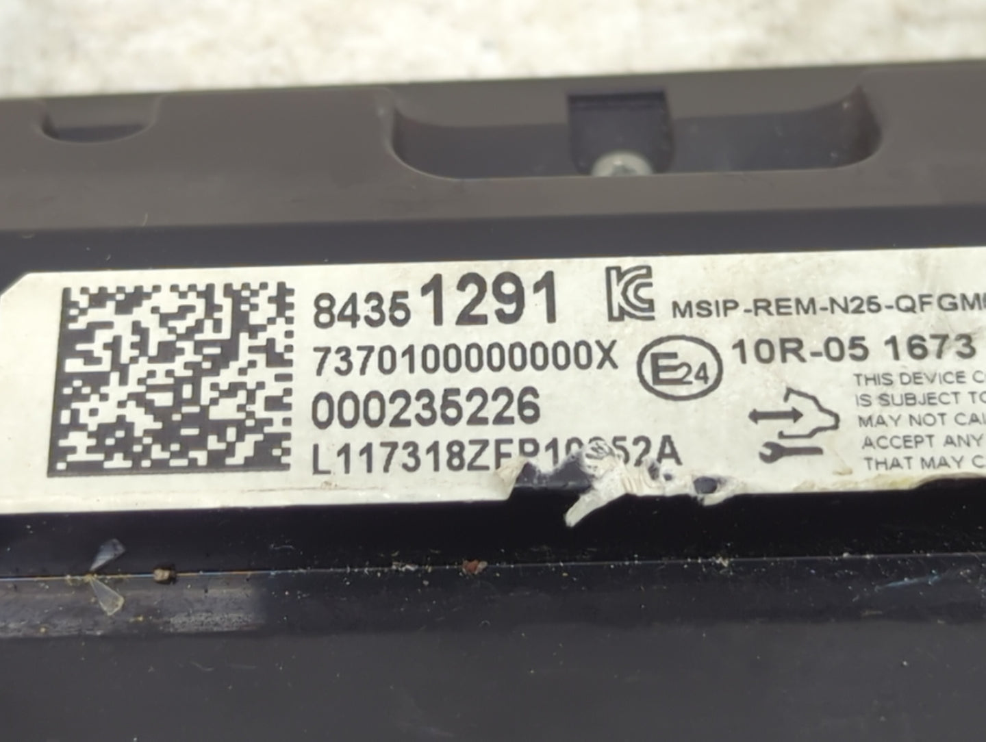 2018 Chevrolet Camaro Information Display Screen - Oemusedautoparts1.com