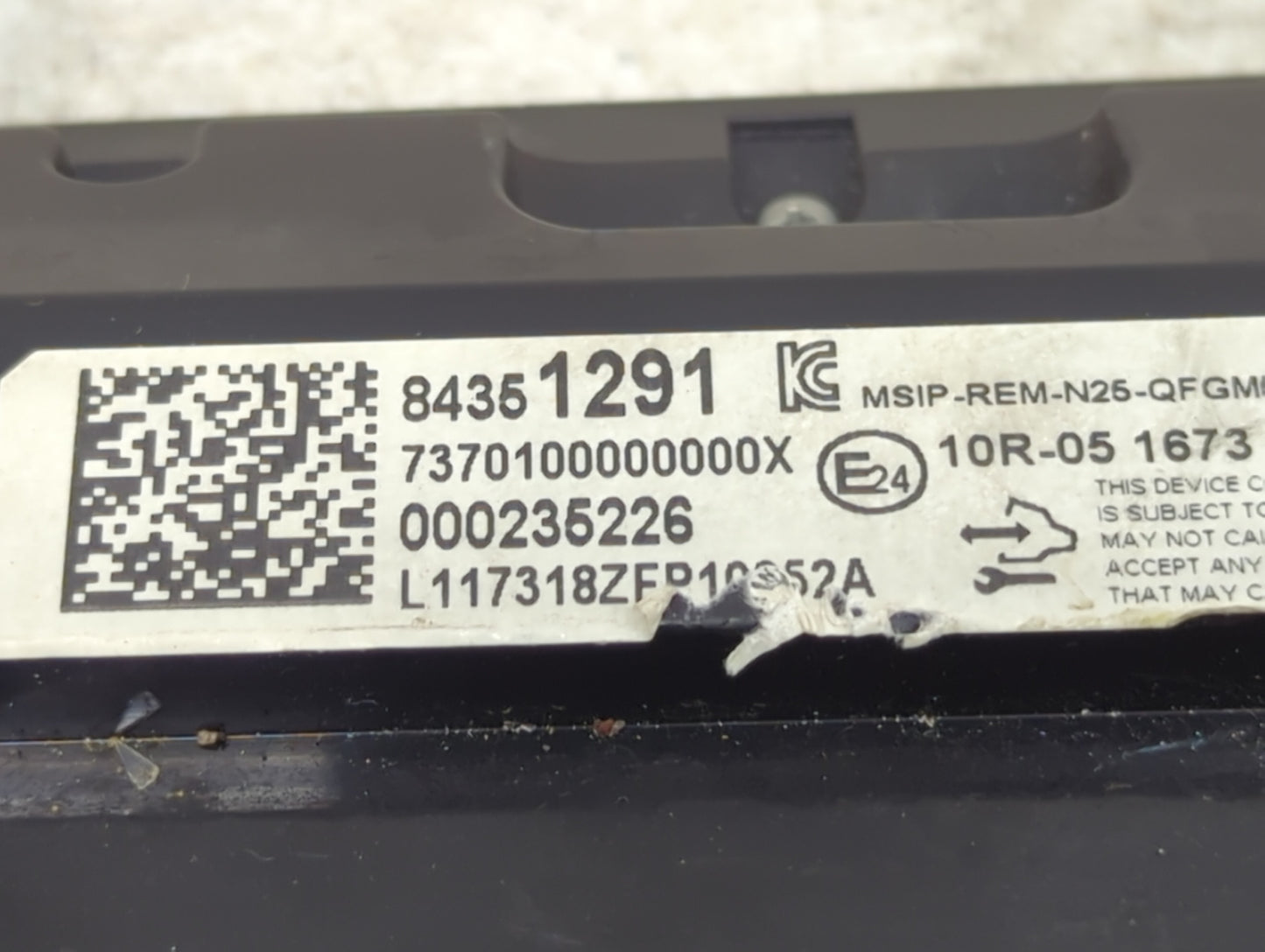 2018 Chevrolet Camaro Information Display Screen - Oemusedautoparts1.com